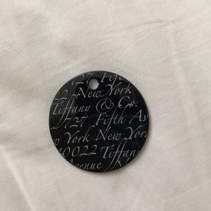 Tiffany bone pendant